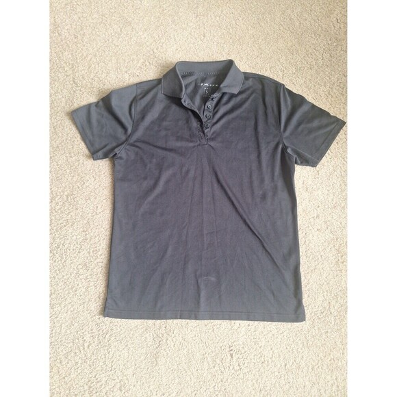 Other - Image Solutions Unisex Black Polo T-Shirt Size L